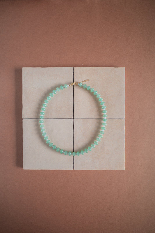 Collier Pavillon vert