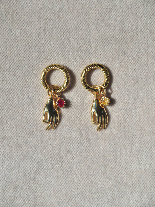 Alizé blue earrings