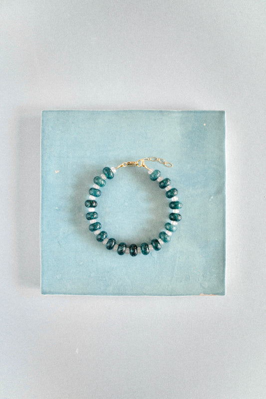 Bracelet Pavillon vert foncé