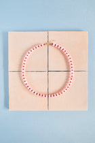 Collier Pavillon rose