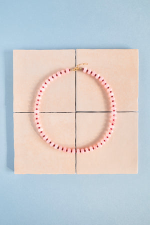Pink Pavilion Necklace