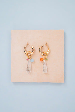 Boucles d'oreilles Flore