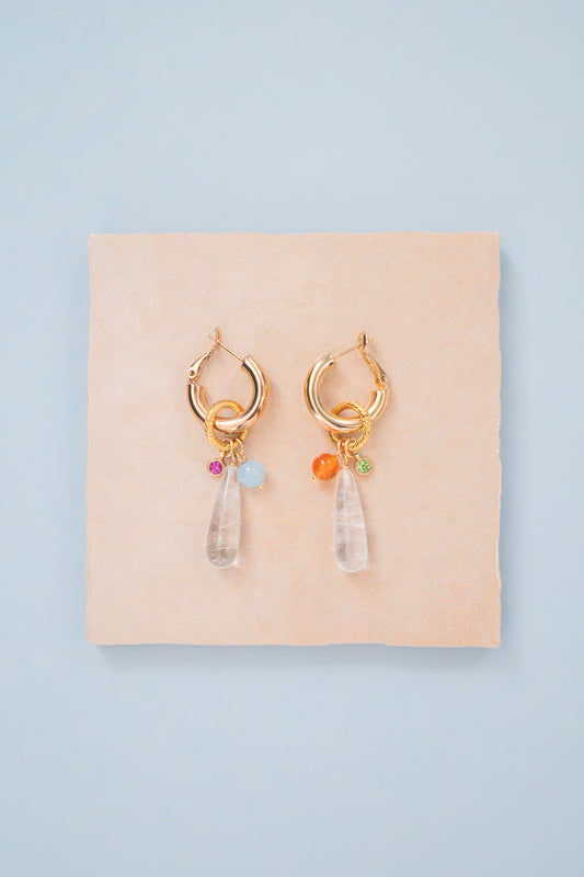 Boucles d'oreilles Flore