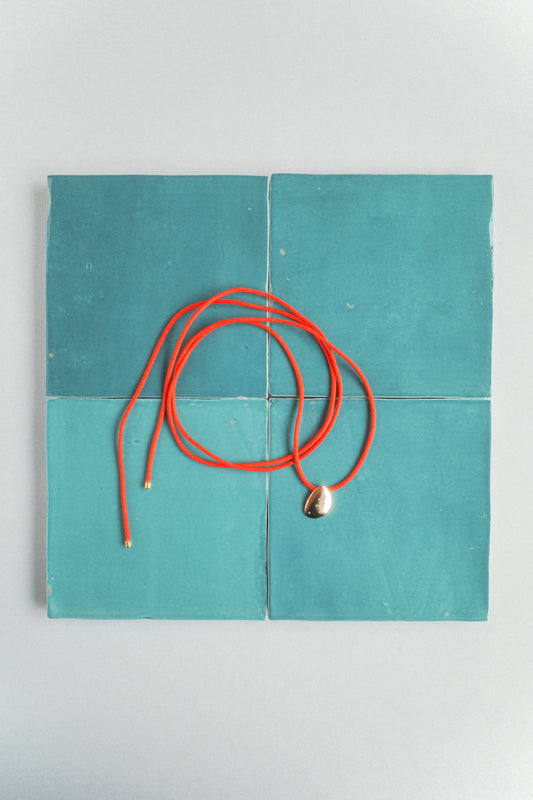 Collier Lasso rouge