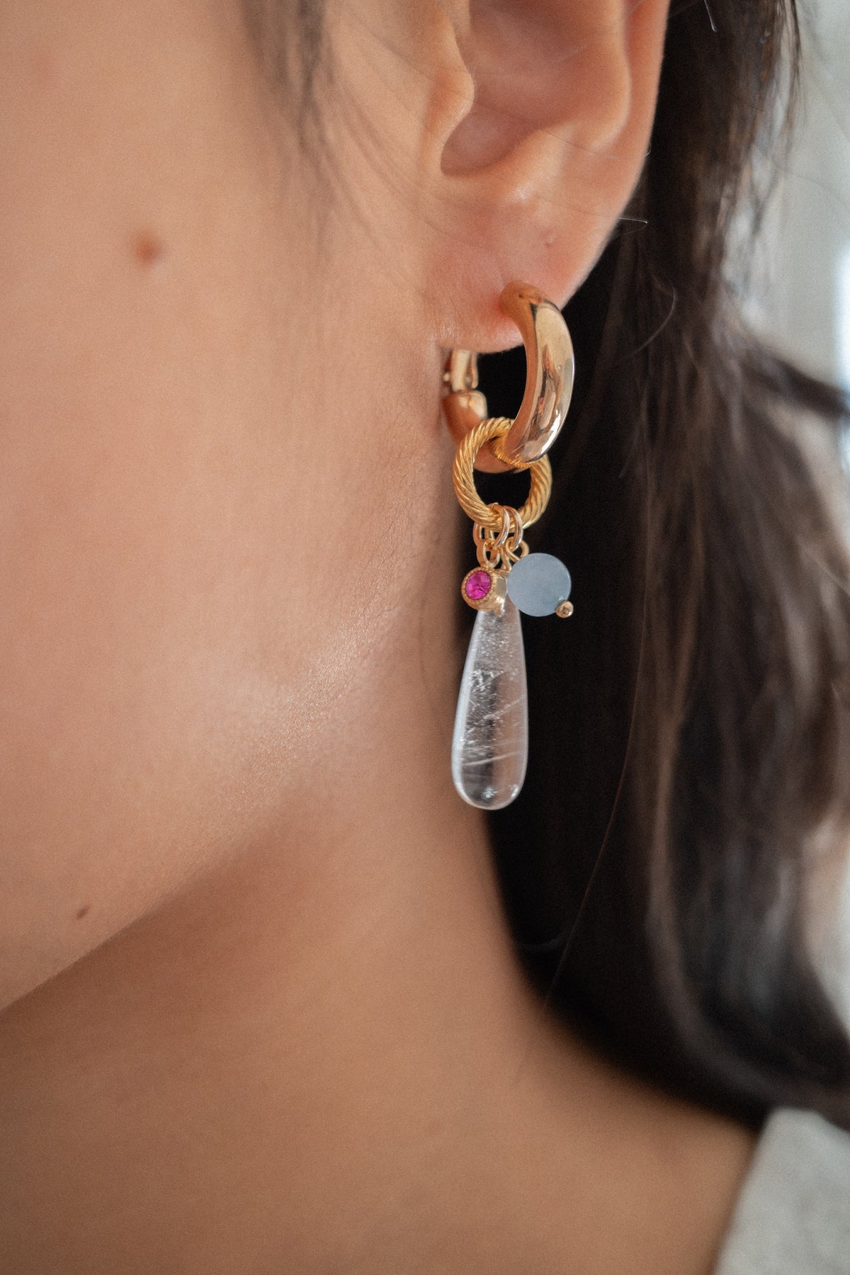 Boucles d'oreilles Flore