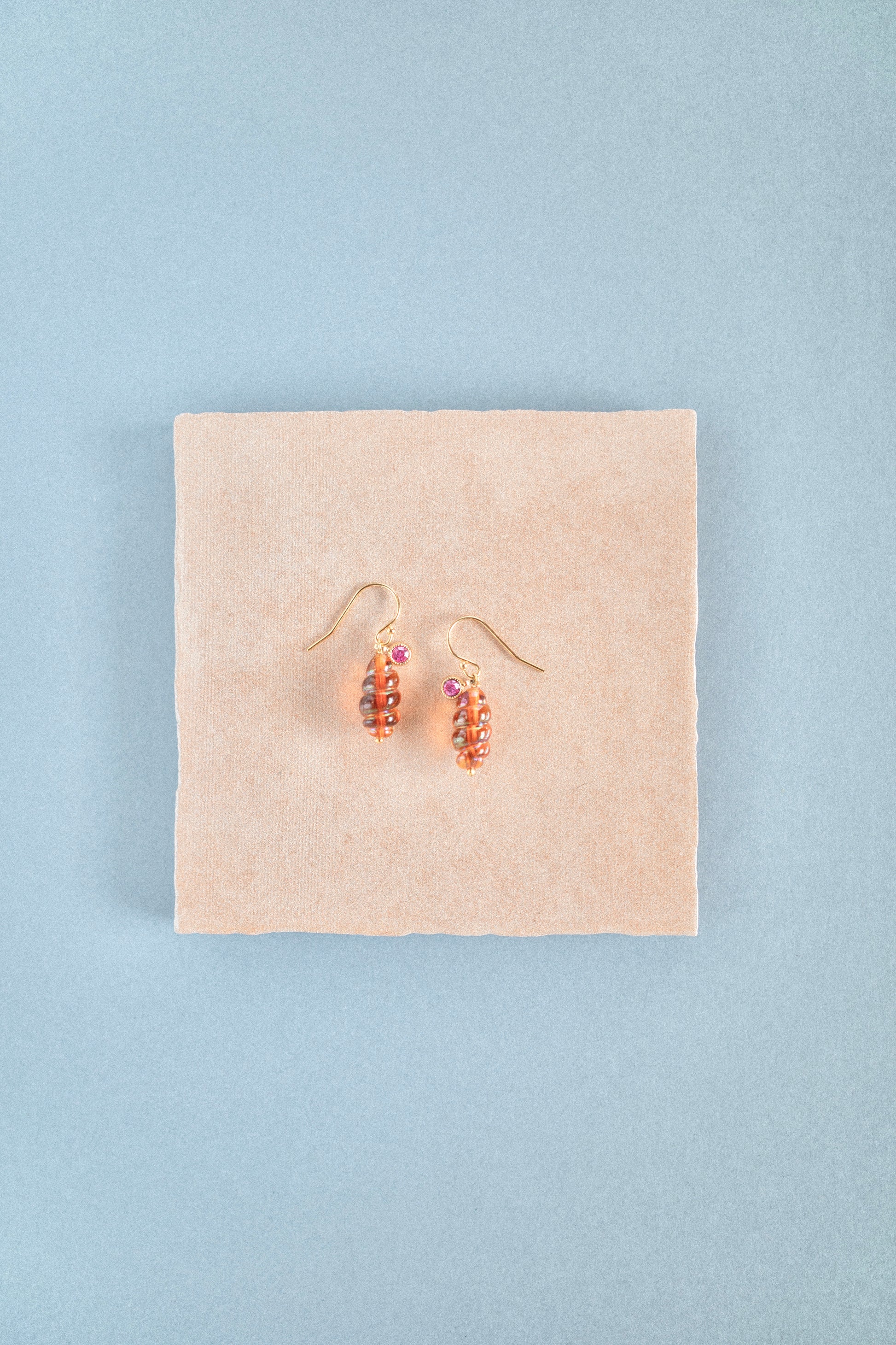 Honey Vortex Earrings