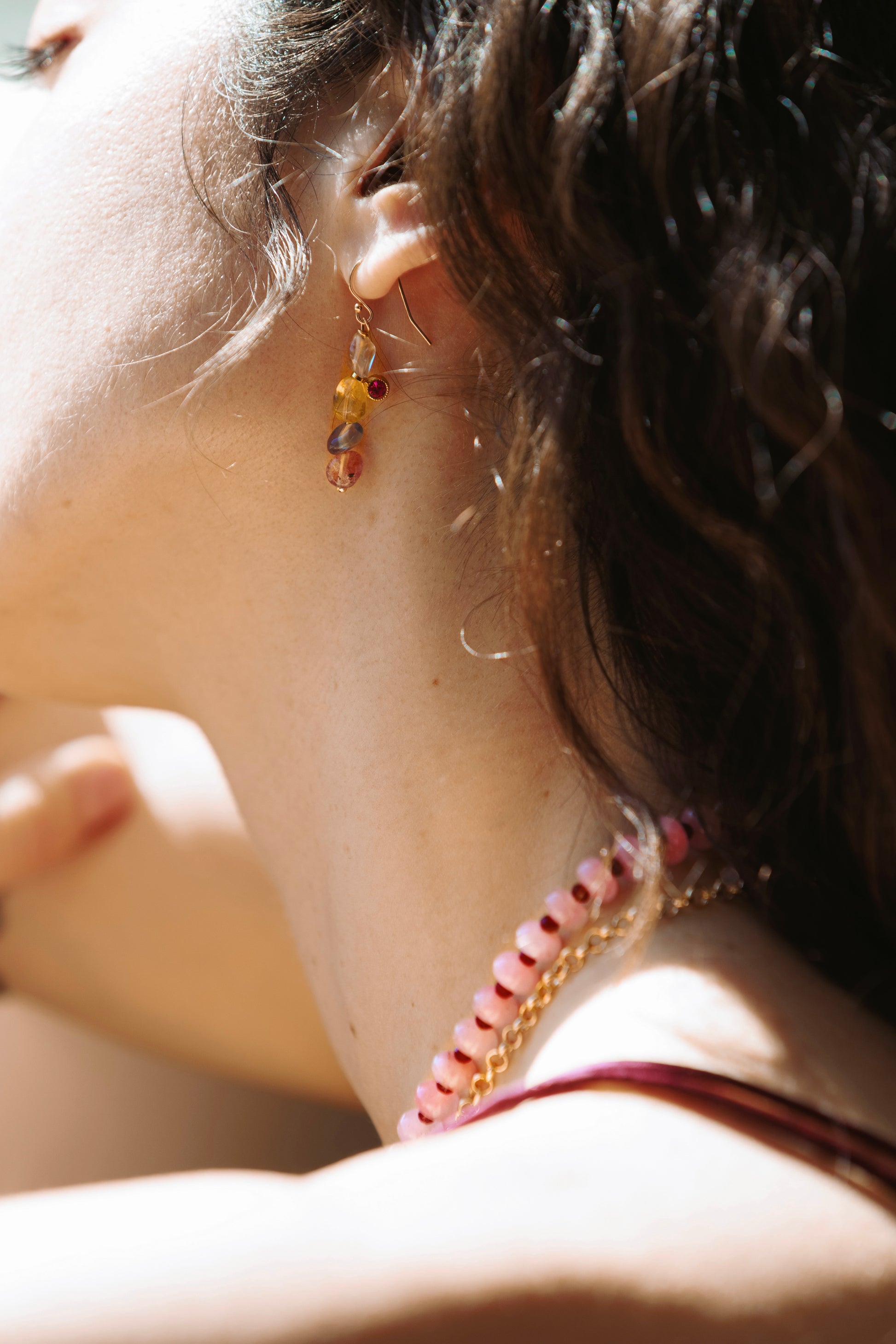 Pink Pavilion Necklace - Preorder