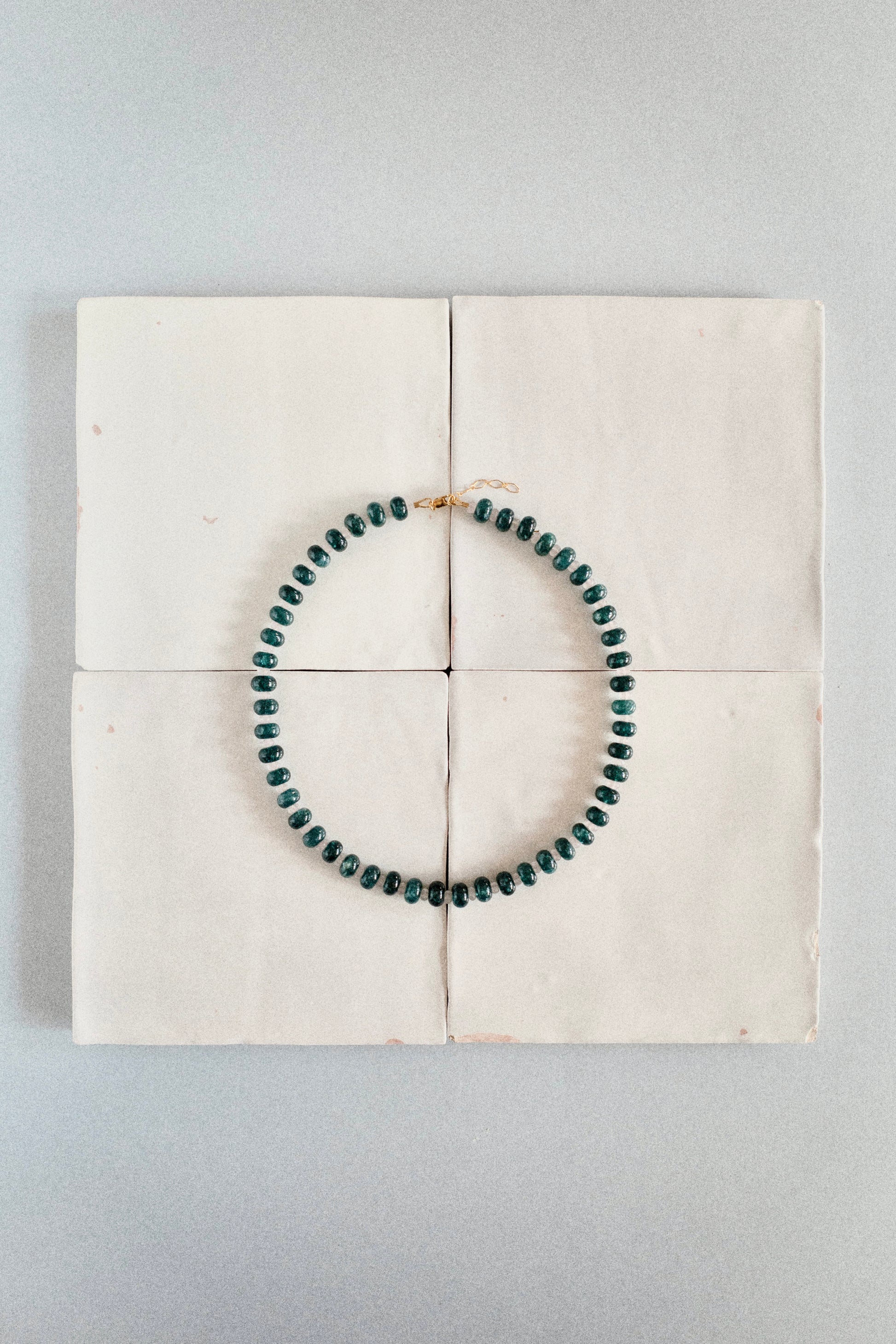 Collier Pavillon vert foncé