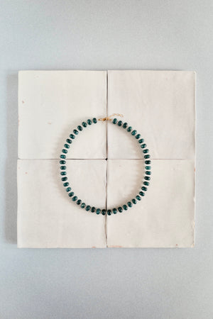 Collier Pavillon vert foncé