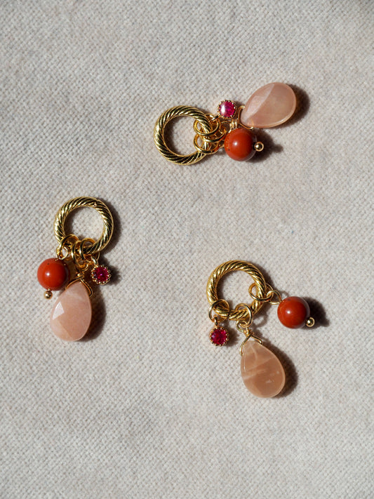 Alizé blue earrings