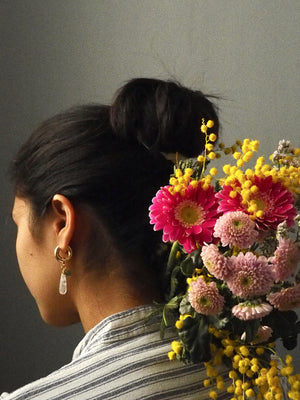 Boucles d'oreilles Flore