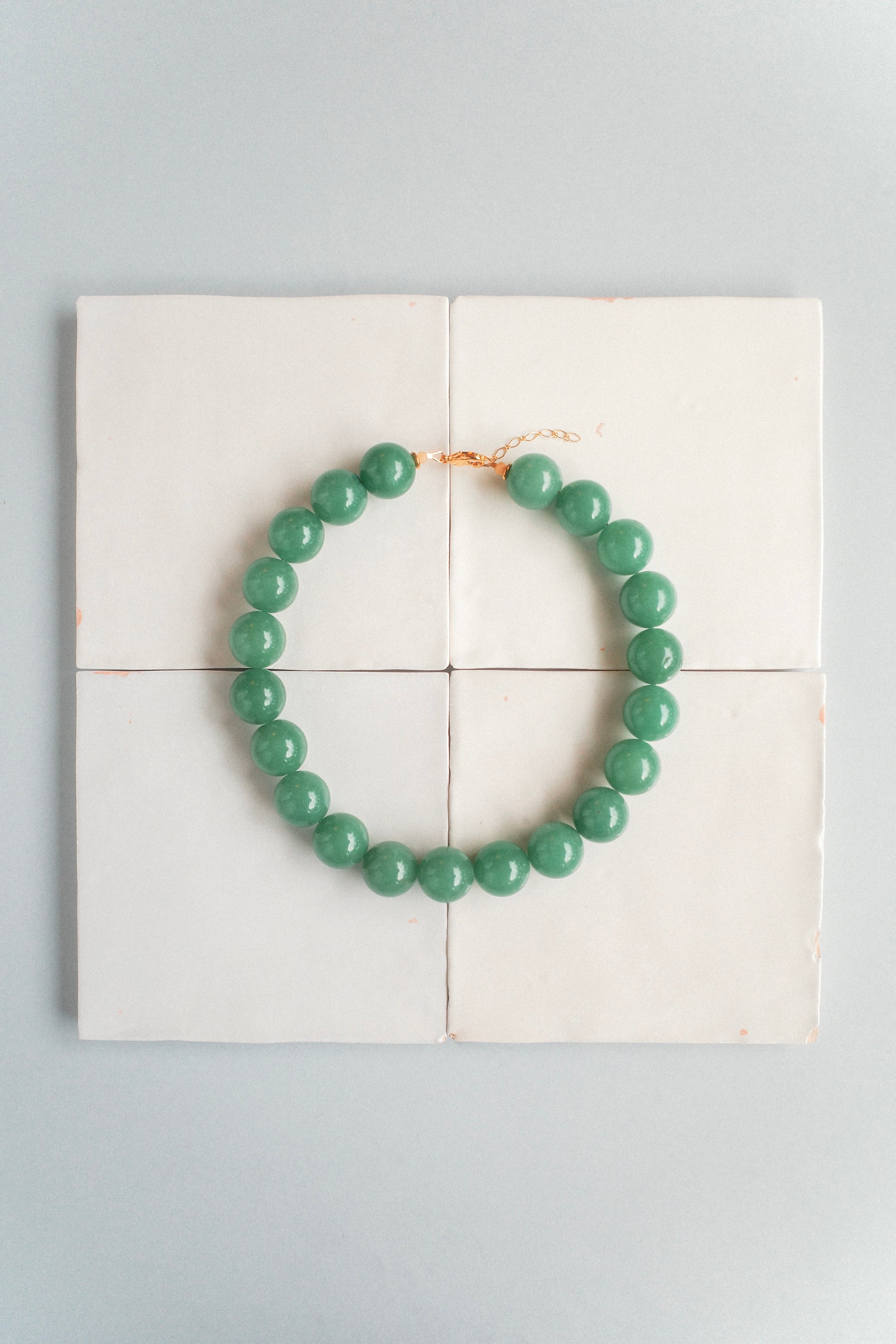 Green Cosmos Necklace