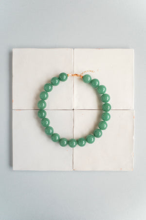 Green Cosmos Necklace
