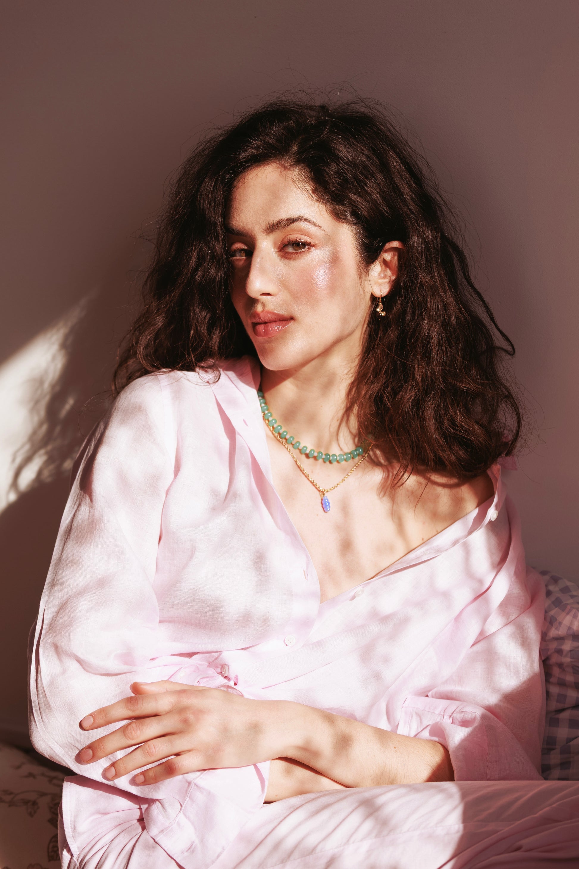 Collier Pavillon vert