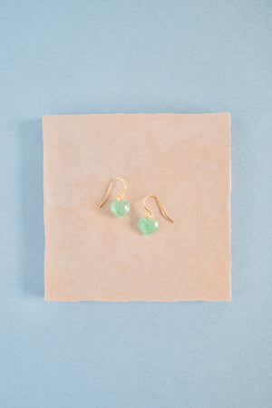 Aimée green earrings
