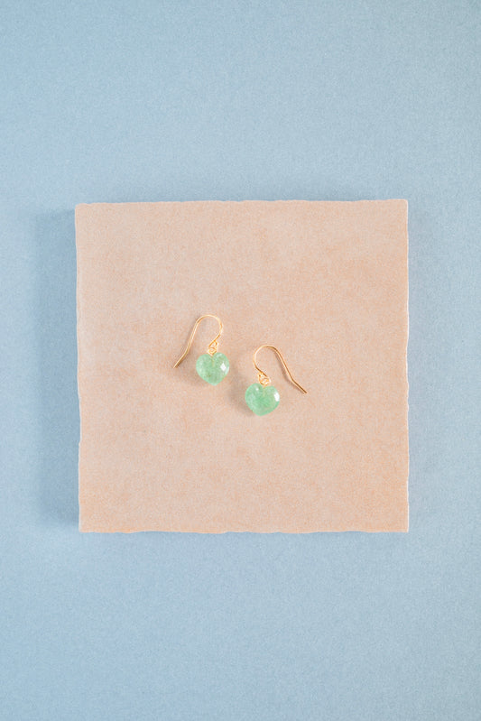 Aimée green earrings