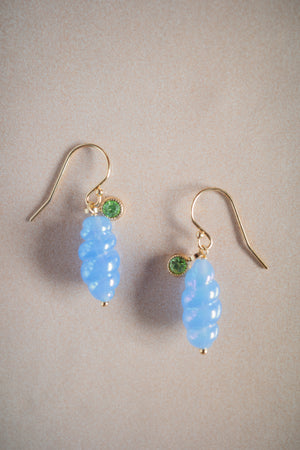 Boucles d’oreilles Tourbillon ciel - Précommande