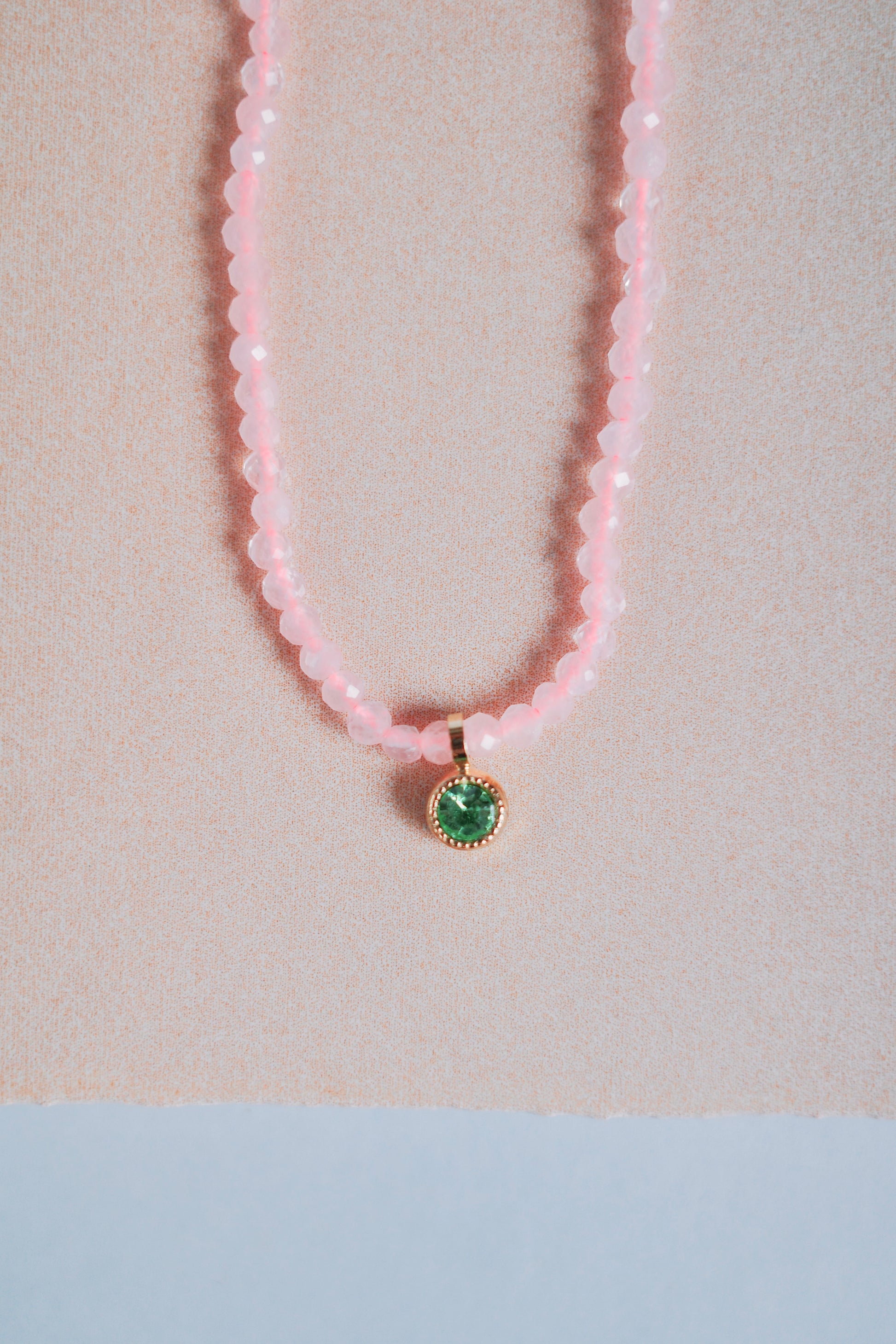 Aurore garnet necklace - Pre-order