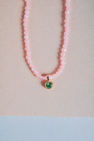 Aurore garnet necklace - Pre-order