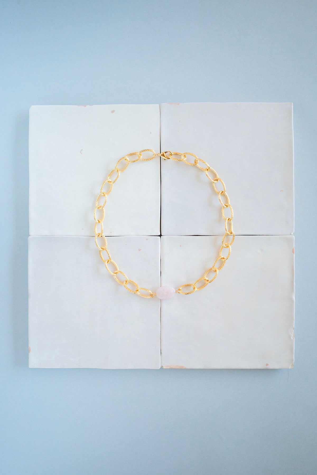 Collier Grand Trianon rose clair