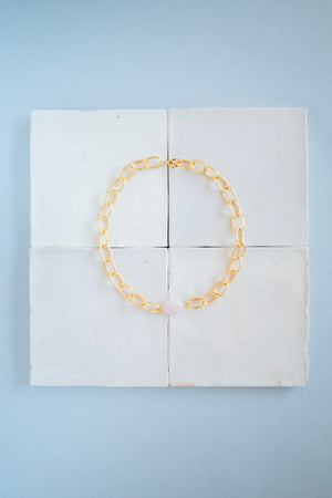 Collier Grand Trianon rose clair