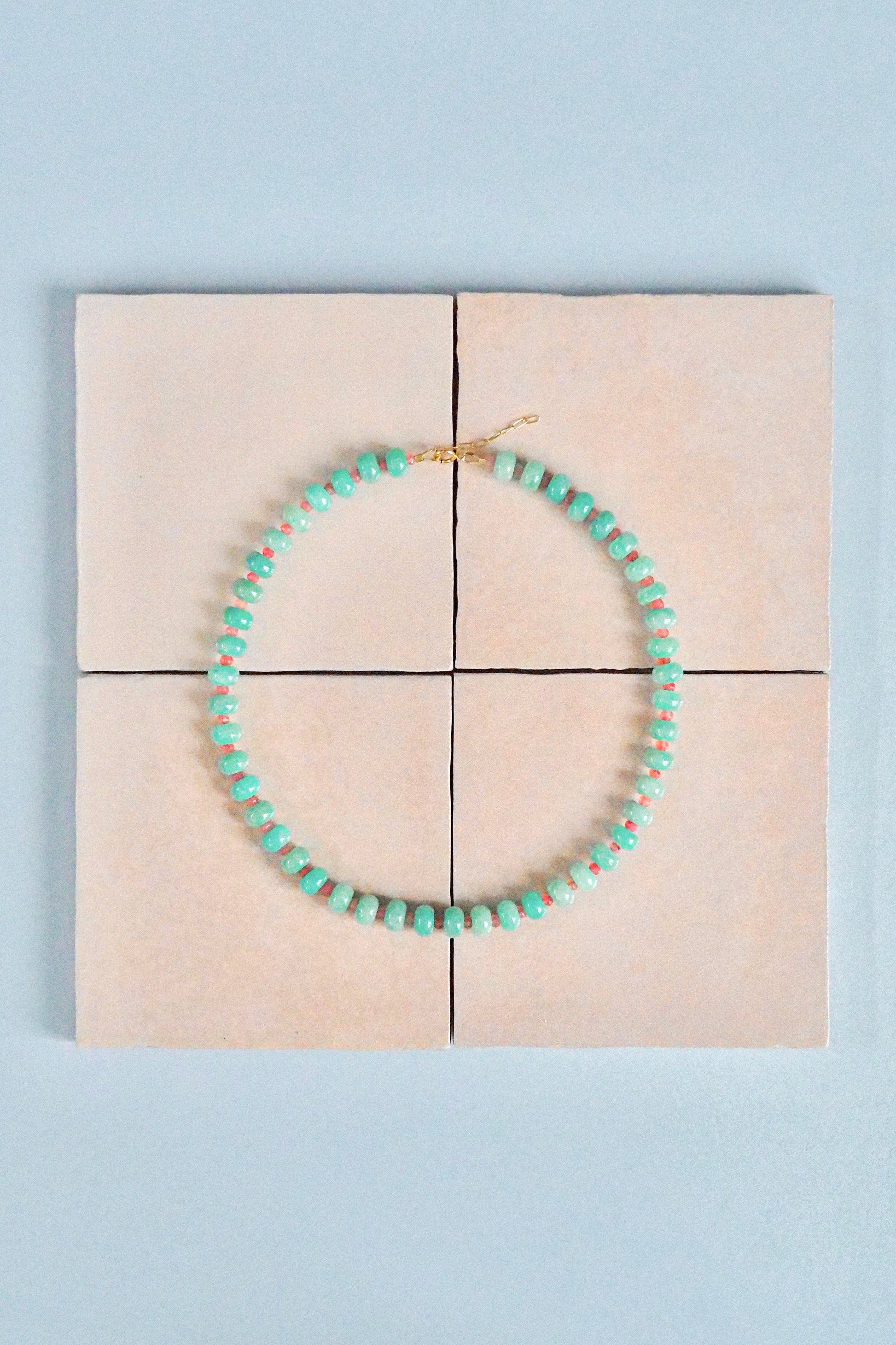 Blue Pavillon Necklace