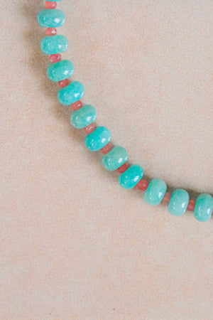 Blue Pavillon Necklace