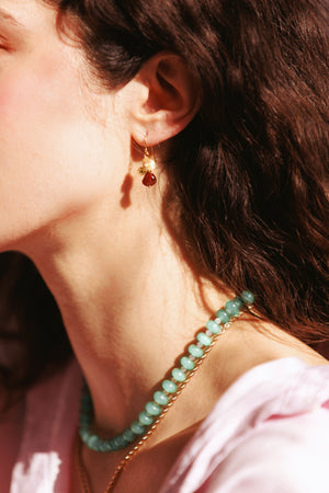 Collier Pavillon vert