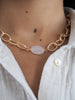 Collier Grand Trianon rose clair