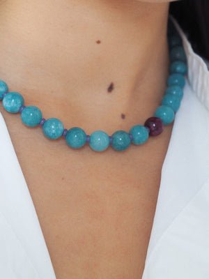 Collier Tarsila Bleu